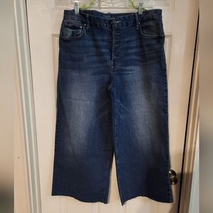 Wide leg jeans